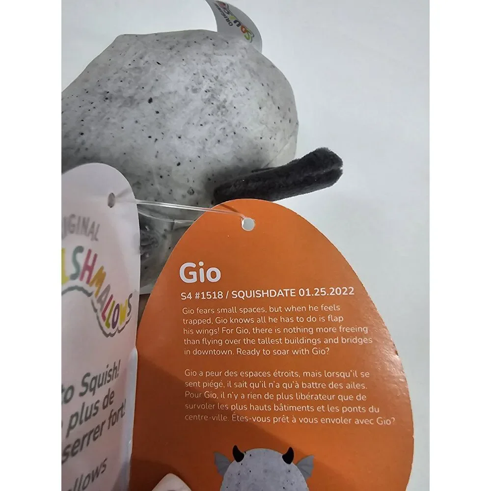 Squishmallows Gio the Gargoyle 4.5